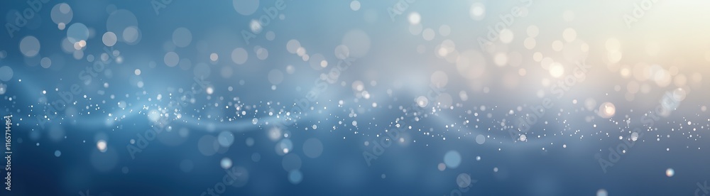 Soft blue and white bokeh sparkles on a light gradient. Soft blue and white bokeh sparkles on a light gradient.