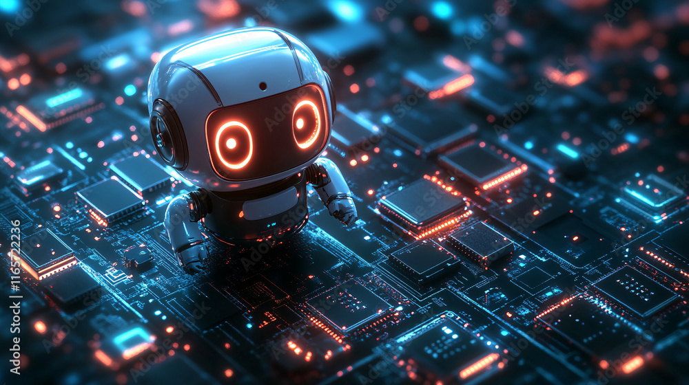 Artificial intelligence chat bot connected to computer processing unit
Artificial intelligence chat bot connected to computer processing unit