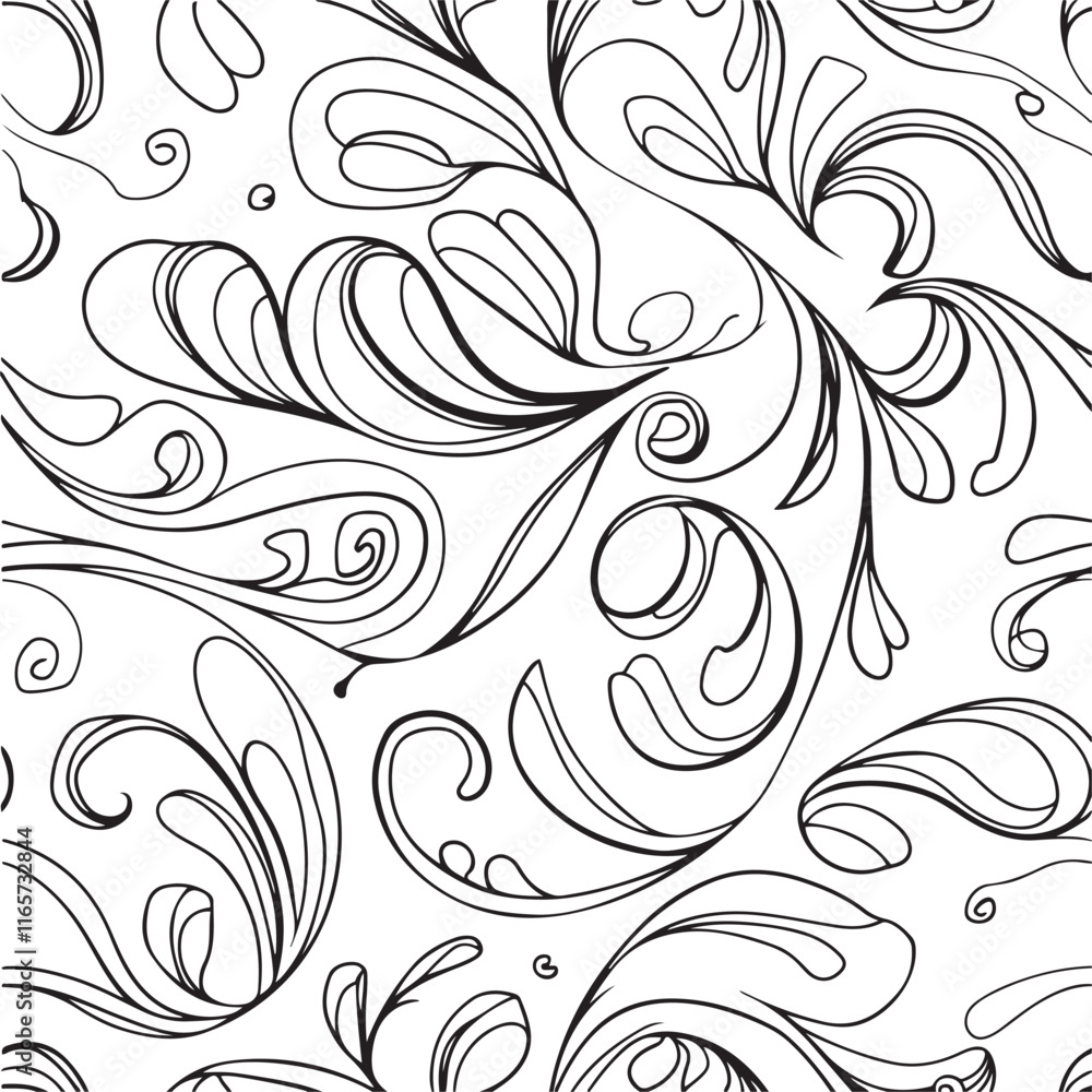 Beautiful Stylish decorative Black and White background pattern Beautiful Stylish decorative Black and White background pattern