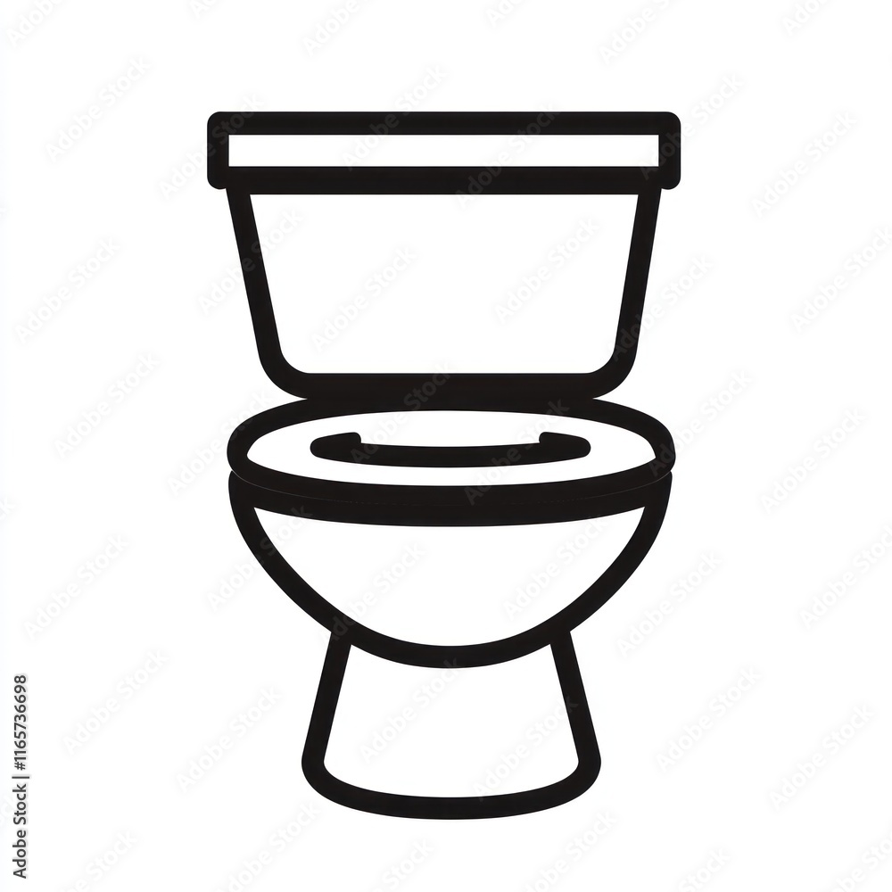 Simple Line Drawing Of A Toilet Bowl Simple Line Drawing Of A Toilet Bowl