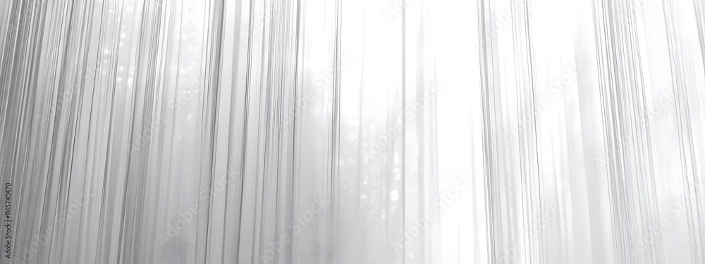 Obraz premium White background with vertical lines of light gray color, metal