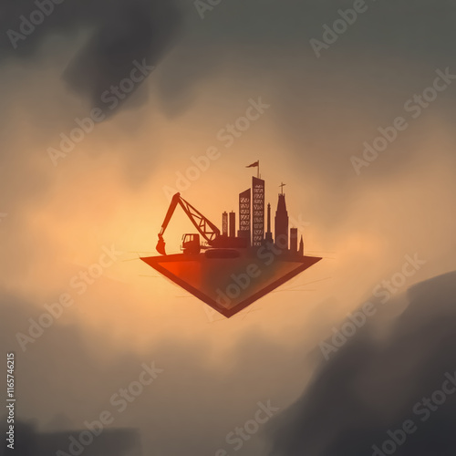 Logos related to heavy equipment, mining and construction.
