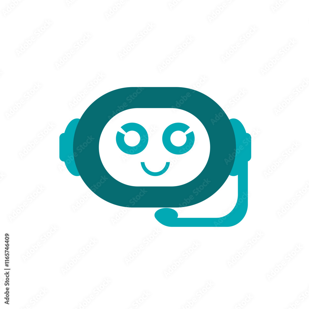 Obraz premium chat bot design, simple chat bot design, chat bot icon, vector illustration