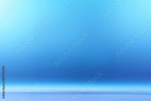 Blue empty Space gradient background for graphic design.