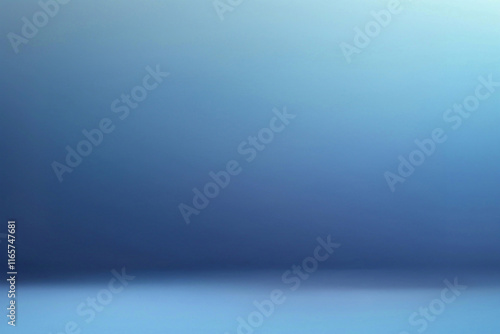 Blue empty Space gradient background for graphic design.