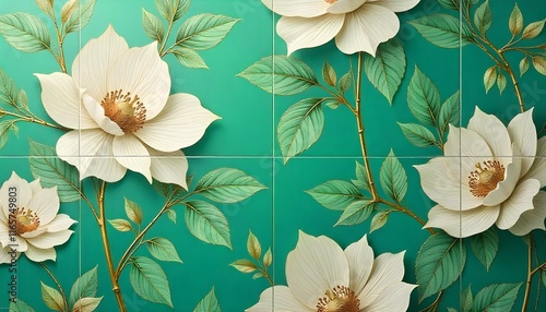 3d decorative wallpaper background