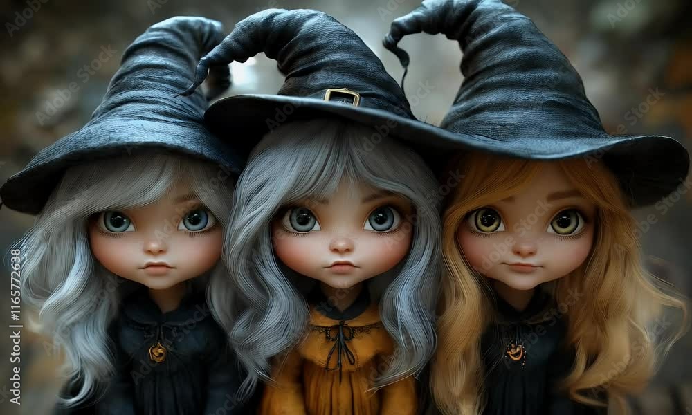 Enchanted Witch Dolls