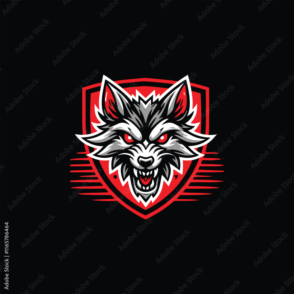 Obraz premium Angry Fox Logo