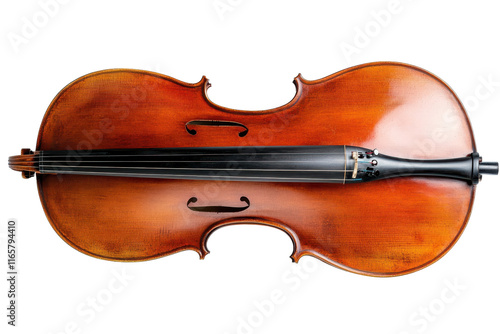 String Cello Isolated on Transparent Background photo