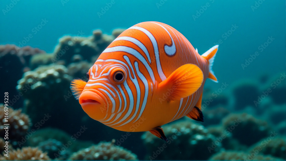 Fototapeta premium fish in aquarium