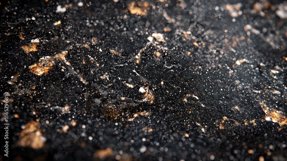 Black Gold: A Textured Abstract Black Gold: A Textured Abstract