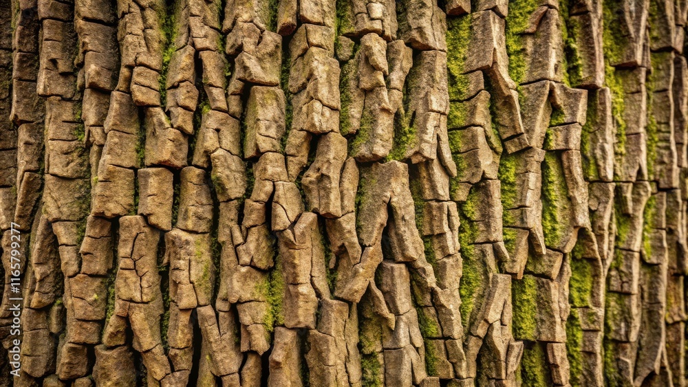 The intricate pattern of a tree bark, revealing the beauty of nature's intricate designs in a close-up view. The intricate pattern of a tree bark, revealing the beauty of nature's intricate designs in a close-up view.