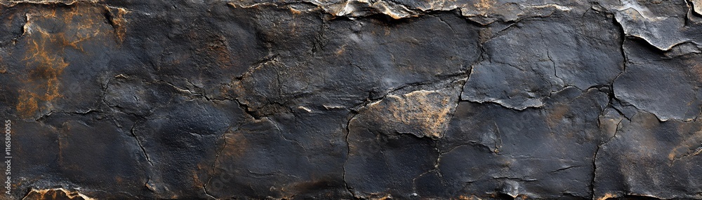 Obraz premium Dark Cracked Stone Texture Background Image