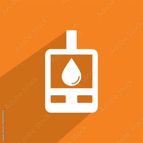 blood test icon , blood analysis vector