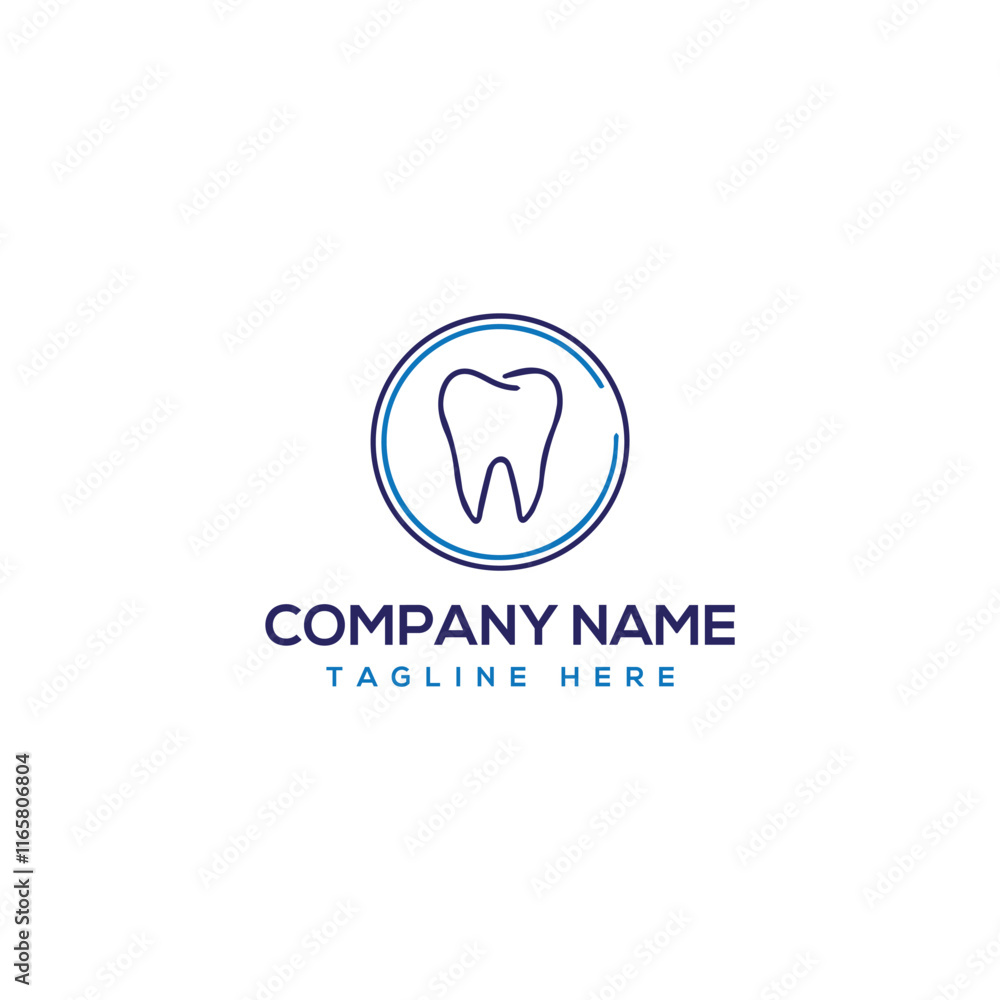 Dental care logo design with vector template
Dental care logo design with vector template