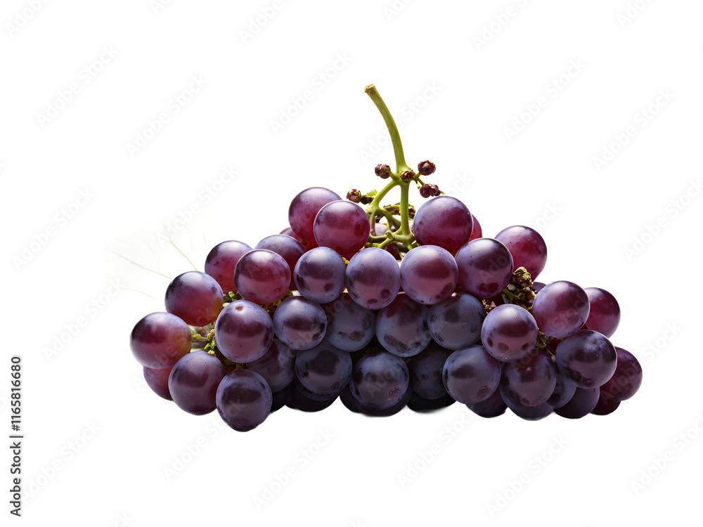 Fototapeta premium grape on transaparent background