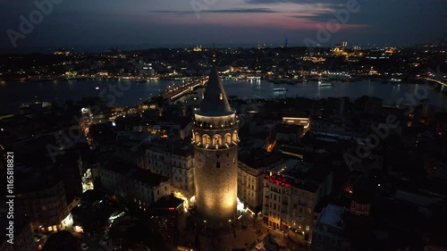 Galata Tower Night