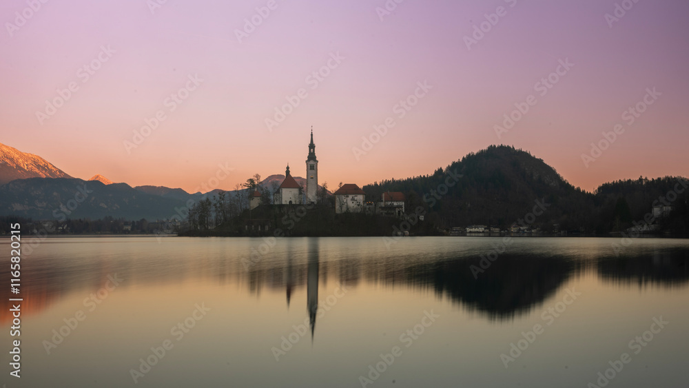 Fototapeta premium blejsko jezero