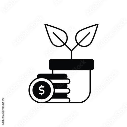 Passive Income vector icon