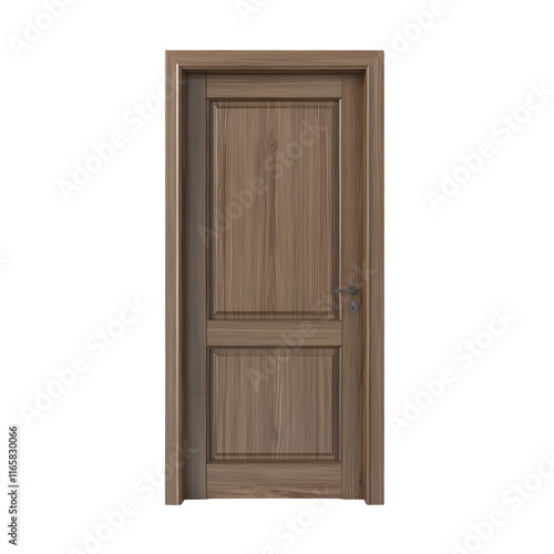 Wallpaper Mural Classic Wooden Door Secure Entry Design for Home Interiors or Exteriors Torontodigital.ca