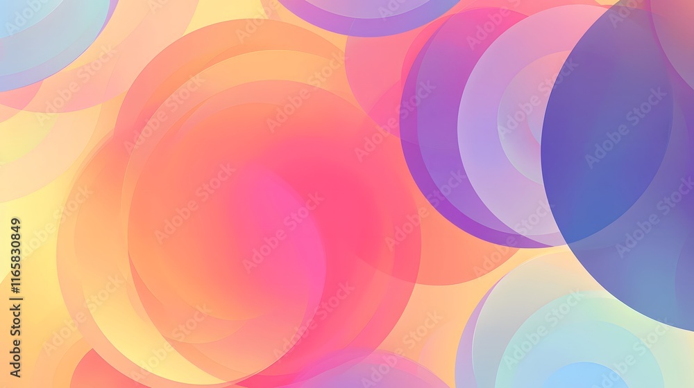 A vibrant abstract background with soft, overlapping circles in warm colors. A vibrant abstract background with soft, overlapping circles in warm colors.