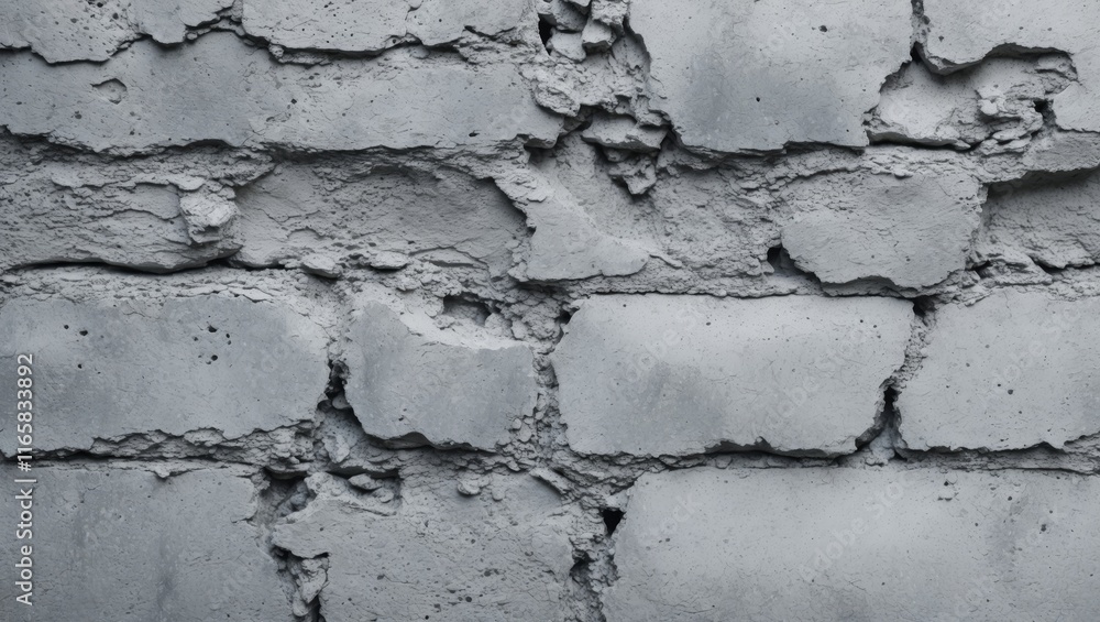 Obraz premium White cement wall texture with gray concrete surface