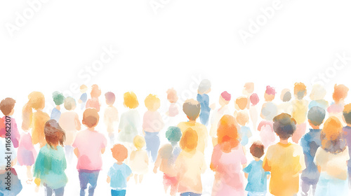 Diversity people Population Different multiethnic people of different ages Groups of families Crowd Communication Dialogue Sharing among many multiracial people Speak Crowding cover poster copy space photo