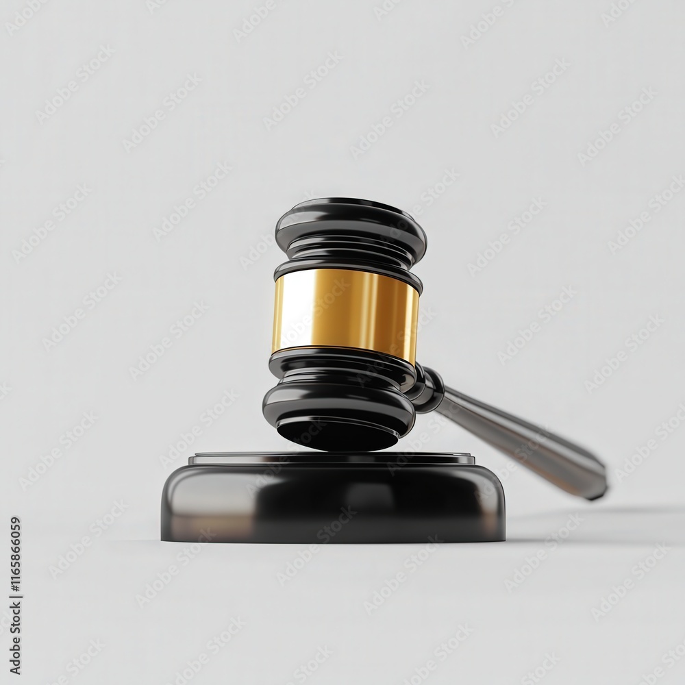 Polished Gavel on a Black and Gold Background - Elegant Symbol of Justice, Authority, and Legal Proceedings in the Judiciary System Polished Gavel on a Black and Gold Background - Elegant Symbol of Justice, Authority, and Legal Proceedings in the Judiciary System