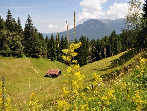 Der Wildensee bei Mittenwald photo