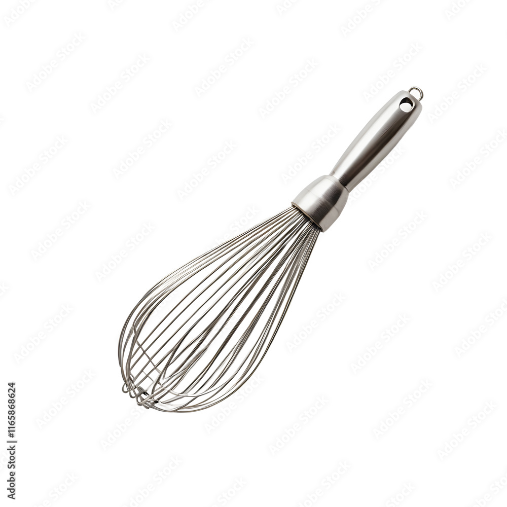 Fototapeta premium Stainless Steel Whisk, Perfect for Baking
