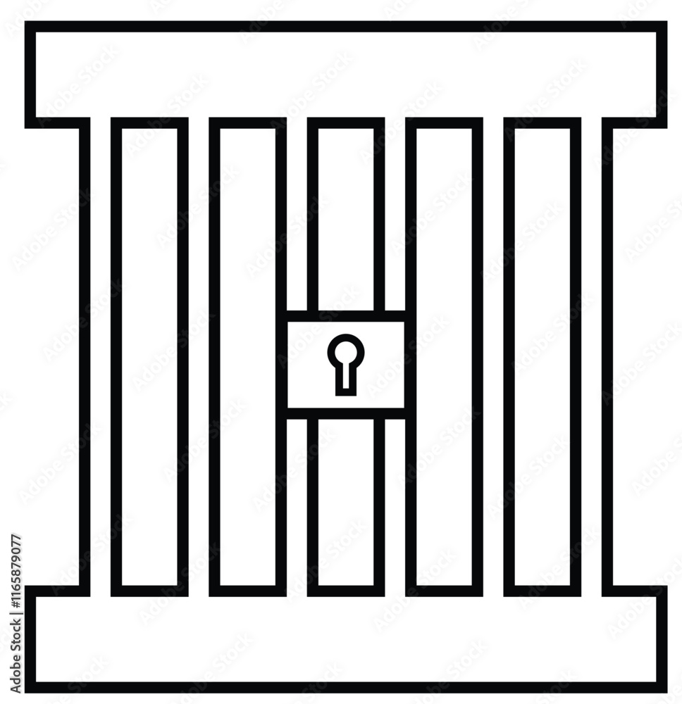 Jail, prison icon vector, logo concept of Jail sign, Criminal jail, prison icon in color icon, logo concept of Jail sign, jail icon for your web site design, logo, app, UI. pound, logo, app, UI pound Jail, prison icon vector, logo concept of Jail sign, Criminal jail, prison icon in color icon, logo concept of Jail sign, jail icon for your web site design, logo, app, UI. pound, logo, app, UI pound