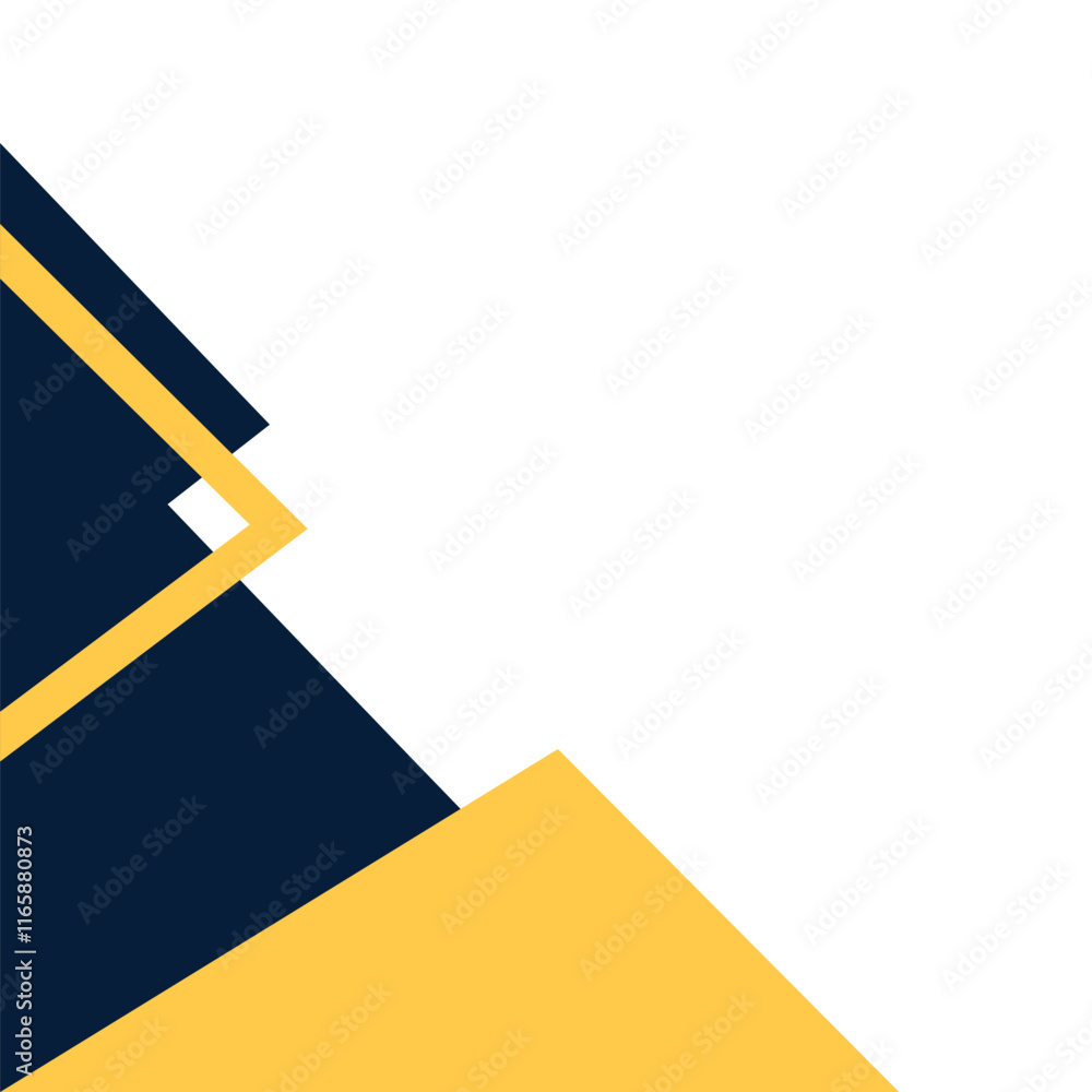 Modern Geometric Corner