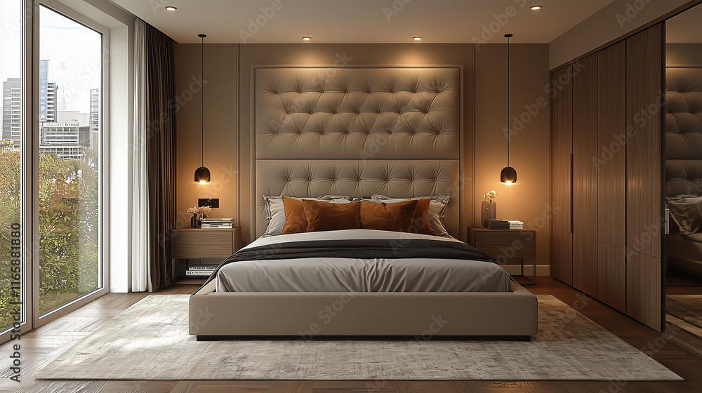 Fototapeta premium Luxury bedroom