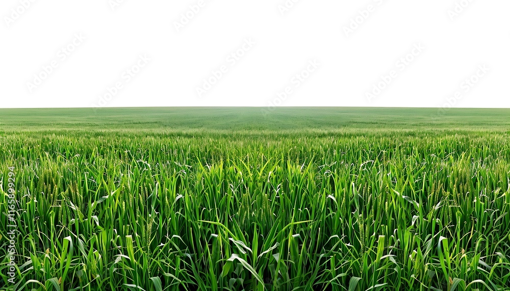 Green grass isolated on white background with copy space for your text. Green grass isolated on white background with copy space for your text.