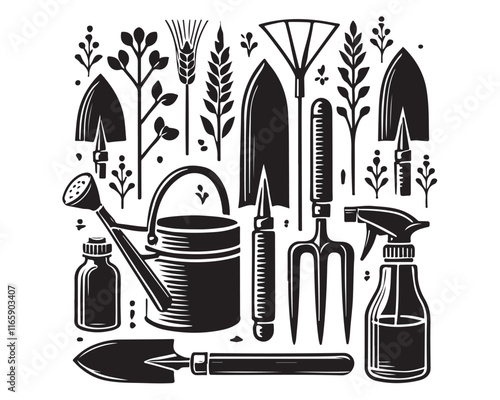 Gardening tools 10.eps