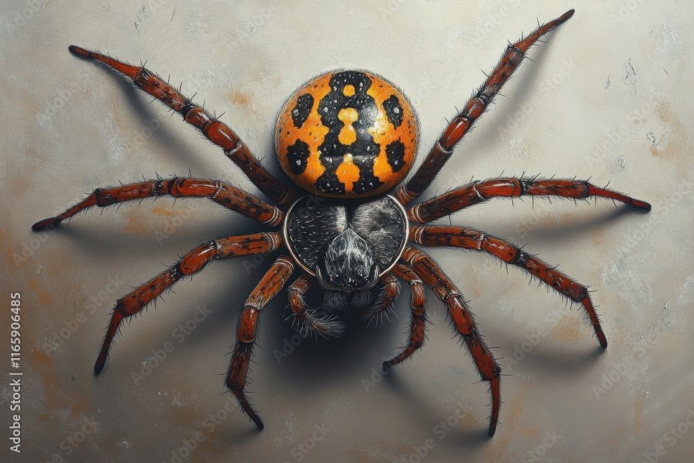 Fototapeta premium wolf spider