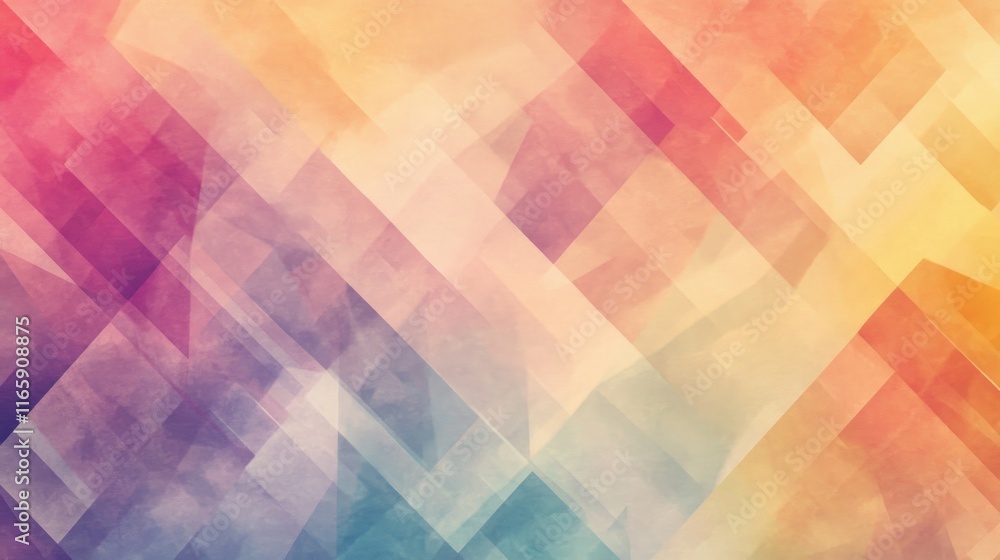 Abstract background with colorful geometric shapes and soft textures. Abstract background with colorful geometric shapes and soft textures.
