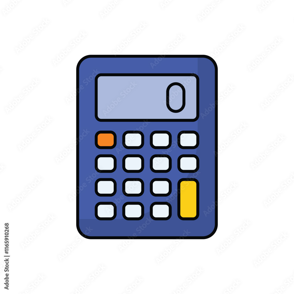 Calculator vector icon Calculator vector icon