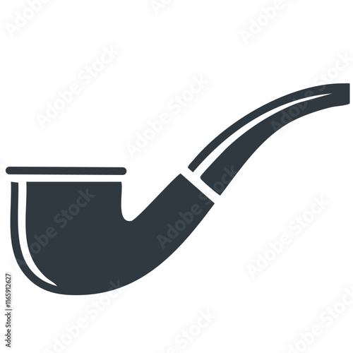tobacco pipe illustration