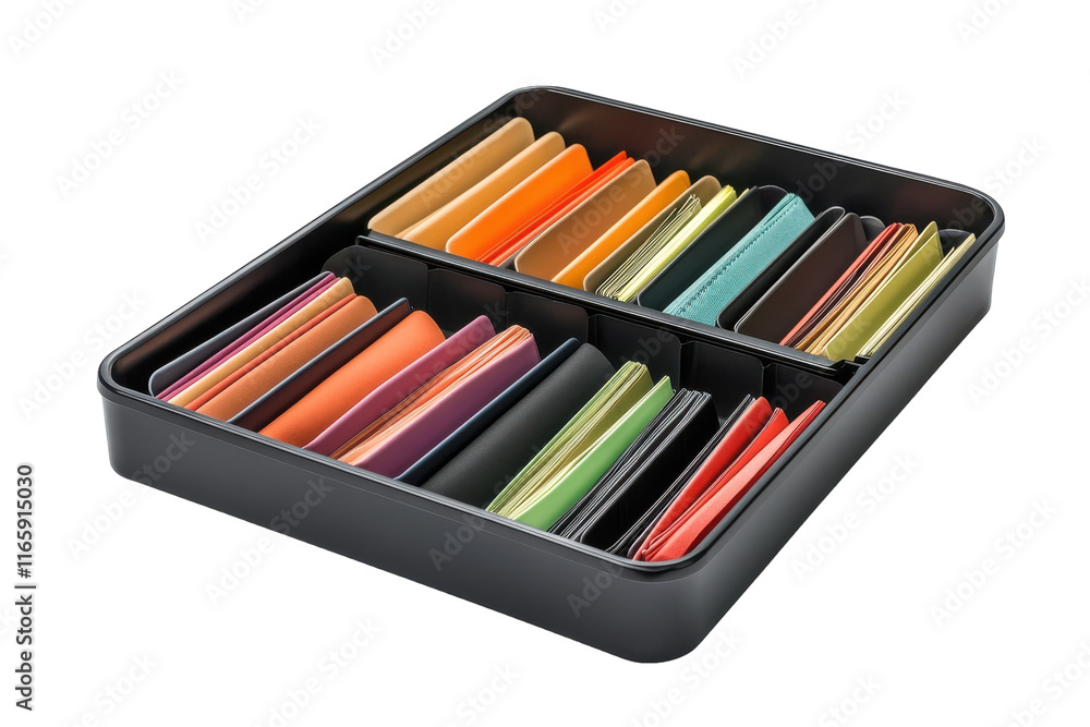 Naklejka premium Plastic Filing Tray for Office Use