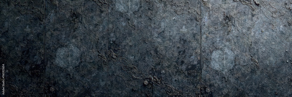 Obraz premium Black-edged, grey concrete; uneven, coarse texture , stone, background, grunge