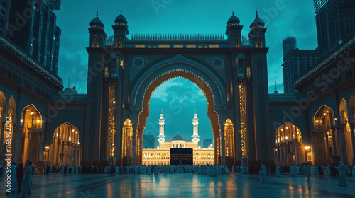 Twilight at the Kaaba photo