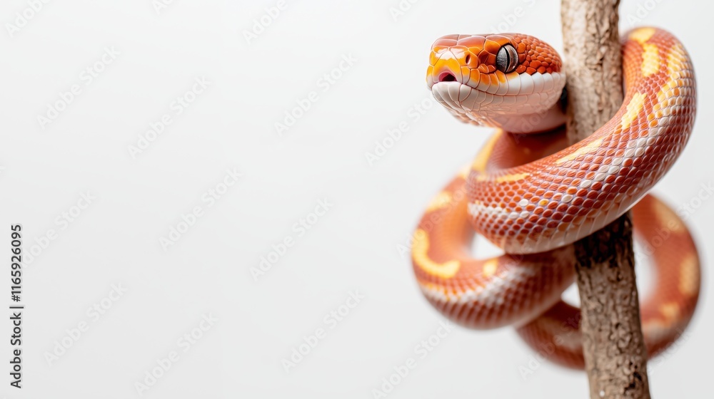 Fototapeta premium Contemporary Serpent Nature Study