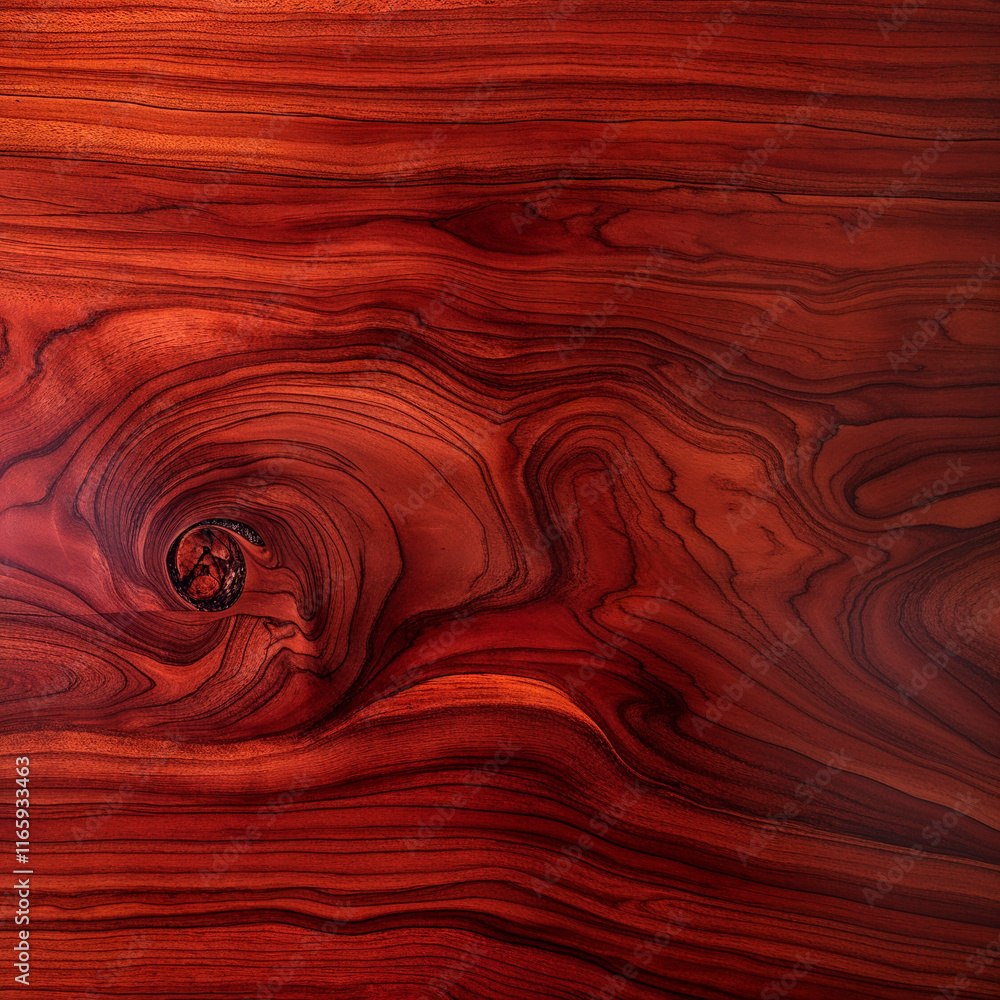 Naklejka premium Rich Red Wood Texture