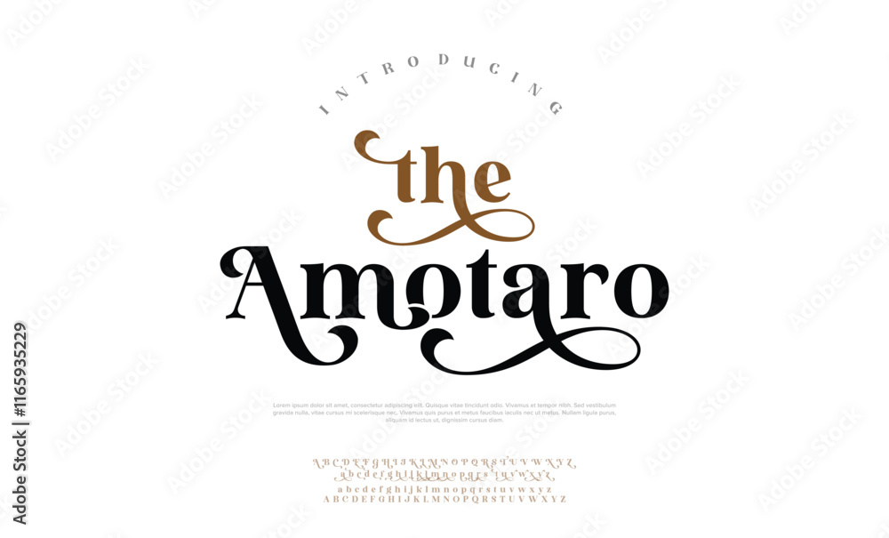 Elegant luxury font alphabet uppercase lowercase and number. Classic lettering minimal fashion designs. Typography modern serif fonts regular decorative vintage concept. Vector illustration
Elegant luxury font alphabet uppercase lowercase and number. Classic lettering minimal fashion designs. Typography modern serif fonts regular decorative vintage concept. Vector illustration