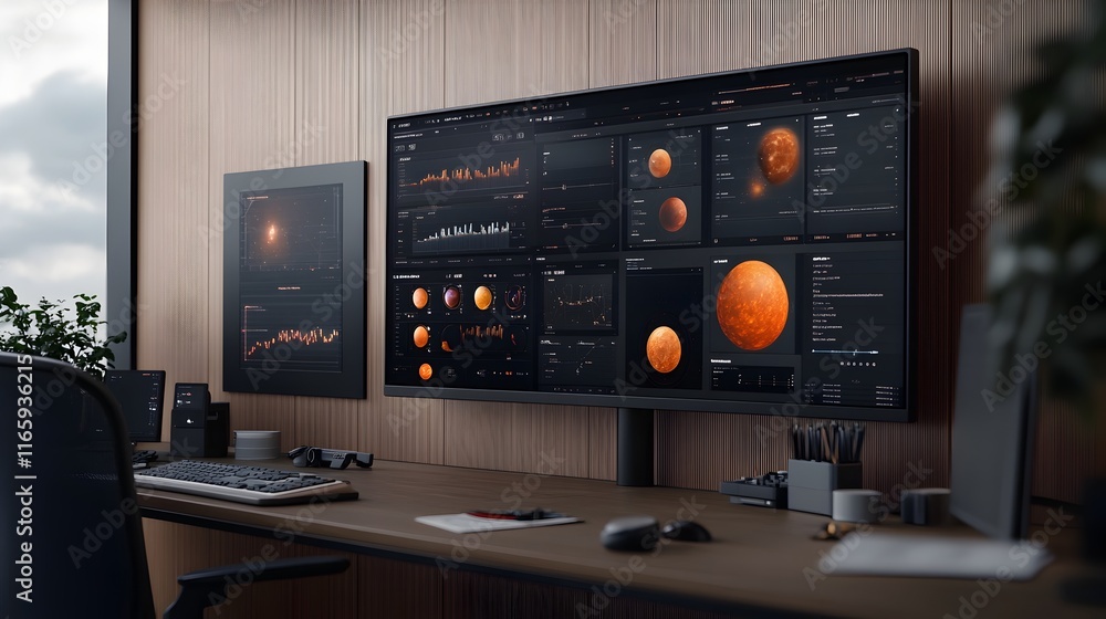 Cosmic Observatory Control Deck with Dynamic Celestial Projections Deep Space Sensor Networks Gravitational Wave Monitoring Cosmic Observatory Control Deck with Dynamic Celestial Projections Deep Space Sensor Networks Gravitational Wave Monitoring