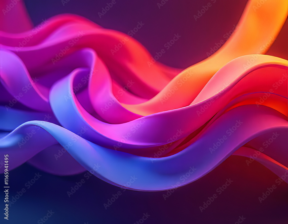 Vivid Abstract Background: A Blend of Colors and Motion Vivid Abstract Background: A Blend of Colors and Motion