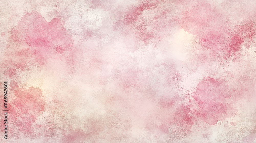 Obraz premium Abstract Pink Watercolor Texture Background