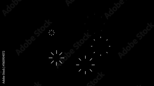 Bursts and sparks, circle burst motion graphics after effects pop up, line, shiny, explosion on black screen background., colorful bomb explosion for comic and comedy video on black screen video photo