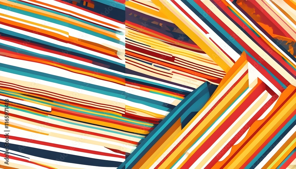 Abstract seamless pattern with stripes forming squares repeating on a textured background Abstract seamless pattern with stripes forming squares repeating on a textured background